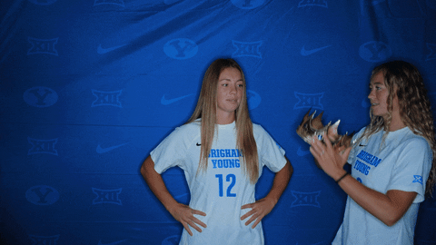Soccer Queen GIF by BYU Cougars