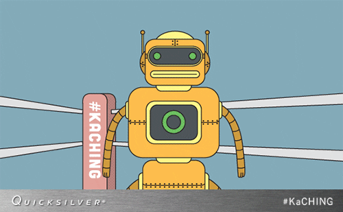 robot boxing GIF by Alexander Lansang