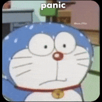 Panic Faces GIF