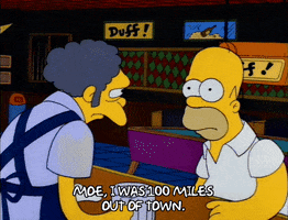 Confused Season 3 GIF by The Simpsons