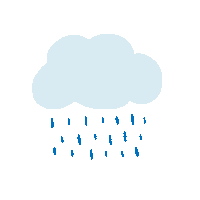 Sun Rain Sticker by IMI - Isis Media Ideas
