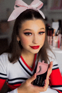 Lashes Cheerleader GIF by Litalita