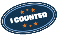 Census 2020 Sticker by CASOSvote