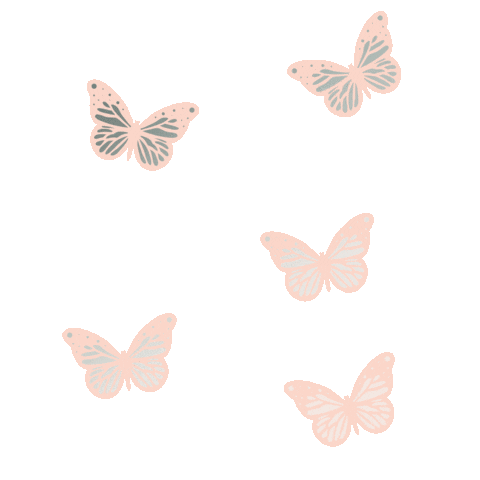 Pink Butterfly Sticker