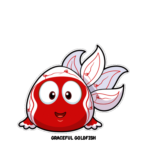 Fish Flowing Sticker by VeeFriends