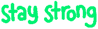 Stay Strong Mental Health Sticker by Atlantic Records