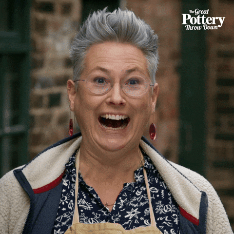 Celebration Yes GIF by The Great Pottery Throw Down