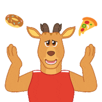 DOREMI_FRIENDS food bolt doremi gazelle Sticker