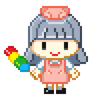 Pixel Cleaning Sticker
