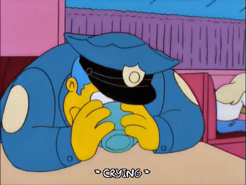 sad bart simpson GIF
