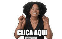 Clica Aqui Click Sticker by Salon Line