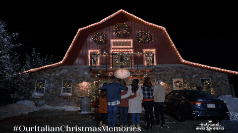 Christmas Family GIF by Hallmark Mystery