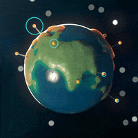 Space Earth GIF by GrosChevaux