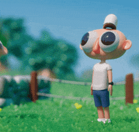 Eyes Hello GIF by GrosChevaux
