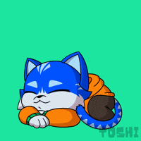 Tired Cat GIF by Toshithecat
