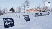 Snow Election GIF by PBS NewsHour