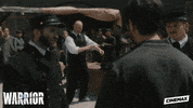 cinemax warrior martial arts uh oh bruce lee GIF