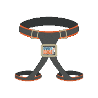 OverTheEdgeGlobal fear building afraid rope Sticker