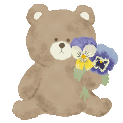 Bear Sticker by fuwakuma.yuco