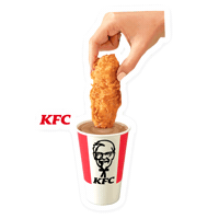 Too Much Omg Sticker by KFC Philippines