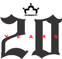 20 Years Iglesia Community Sticker by community church