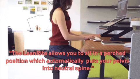 ergoimpact giphygifmaker ergonomics standingdesk deskriser GIF