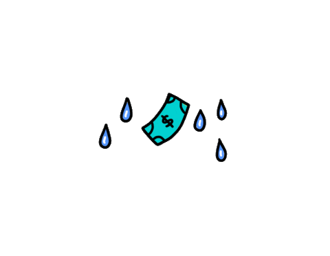 thirstproject giphyupload make it rain thirst thirst trap Sticker