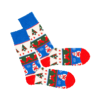 Christmas Design Sticker by DillySocks