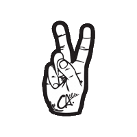 Calibis peace cannabis world peace peacesign Sticker