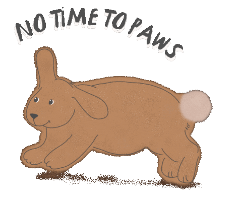 Bearhugs Hopping Sticker by Little Blue Fairy