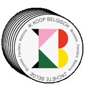 ikkoopbelgischbe shopping shop b buy Sticker