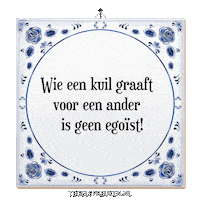 Humor Respect Sticker by Tegelspreuken.nl