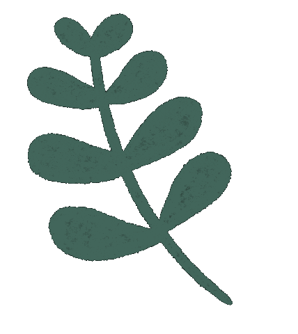 Doodle Leaf Sticker