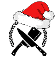 Christmas Butcher Sticker by True Bites