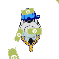 Make It Rain Sticker by Hoge Finance