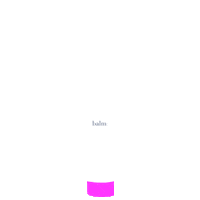 bonitadepele skincare lipstick lip balm Sticker