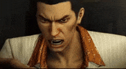 Yakuza 0 Kiryu Punching Kuze GIF