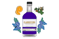 Clandestinohn Sticker by Clandestino Distilling Company