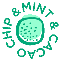 mint chocolate chip bb Sticker by Hushup and Hustle