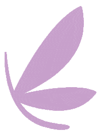 lashbarllc flying wings fairy lavender Sticker