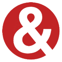 Ampersand Sticker by GS&F