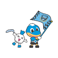 Kawasaki-Frontale fight go kawasaki frontale Sticker