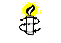 amnestyinternational candle amnesty amnesty glowing candle Sticker