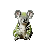 Superchillfoundation koala superpowers superchill superchillpowers Sticker