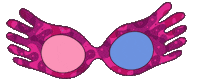 Harry Potter Glasses Sticker