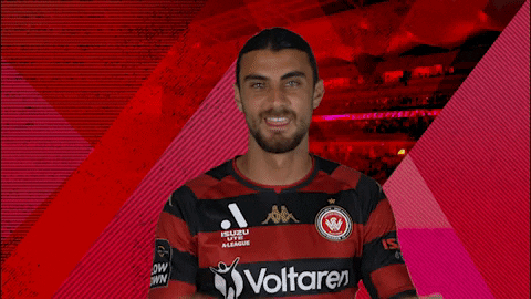 Western Sydney Wanderers Goal Celebration GIF by wswanderersfc