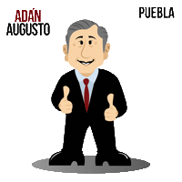 Adán Augusto Sticker by Ahora es Adan Augusto