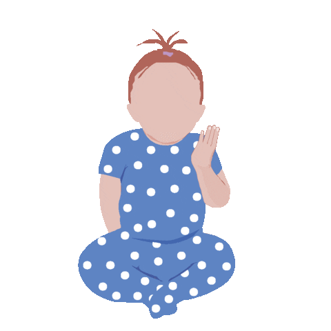 Tired Baby Sticker by talkinghands