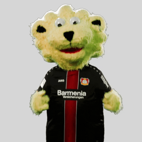 mascot running GIF by Bayer 04 Leverkusen