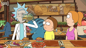 Drunk Rick And Morty GIF by Adult Swim